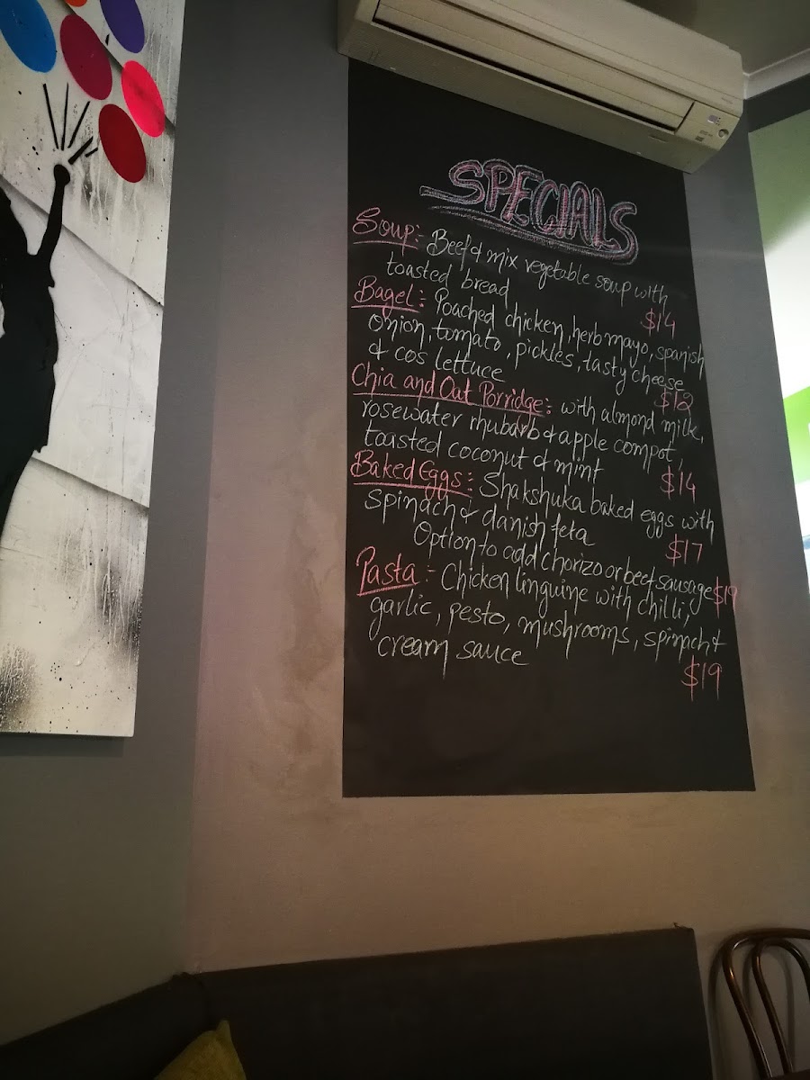 Follow The Leader Cafe Menu 3